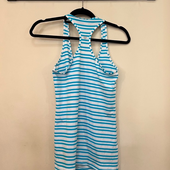 NWOT Lululemon Striped Workout Tank - Picture 3 of 3